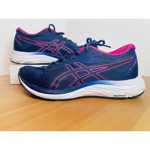 Asics Gel-Excite 6 Indigo Blue/Pink Rave Running Shoe || Women's 7 US